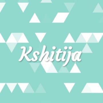 ⭐ Kshitija ⭐