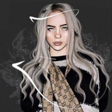 Billie Eilish mit Rosha 