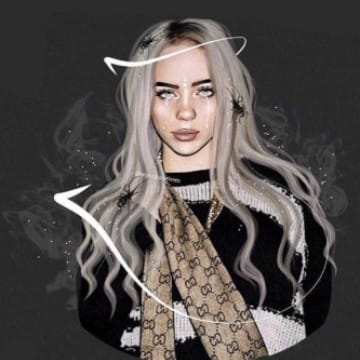 Billie Eilish mit Rosha 