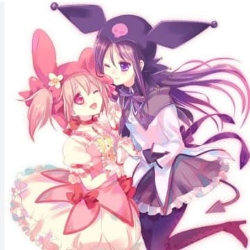 My melody and kuromi 