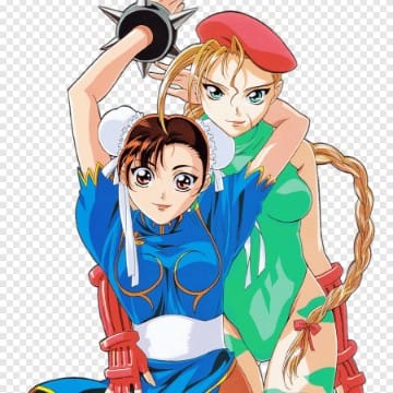 Chun-li  e Cammy